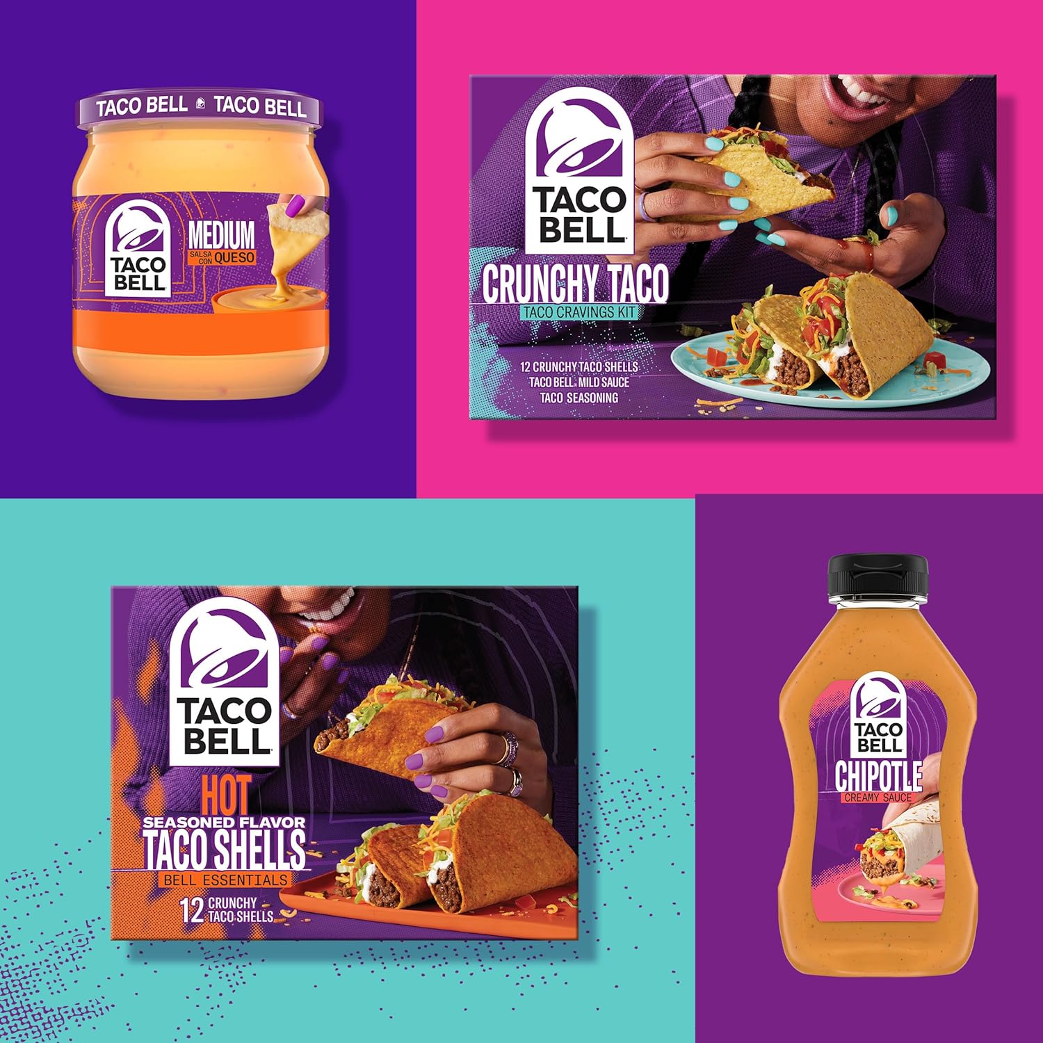 Taco Bell Creamy Chipotle Sauce – Backyard BBQ Drizzle for Grilled Meats, Veggies, and Cookout Platters