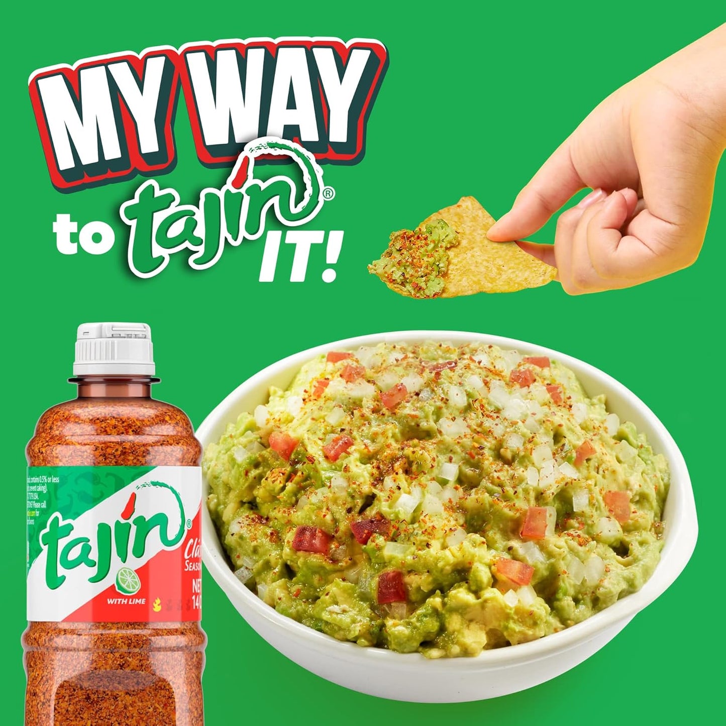 Tajin Clásico Chile Lime Seasoning – Portable Grilling Rub for Backyard BBQs and Camping Trips