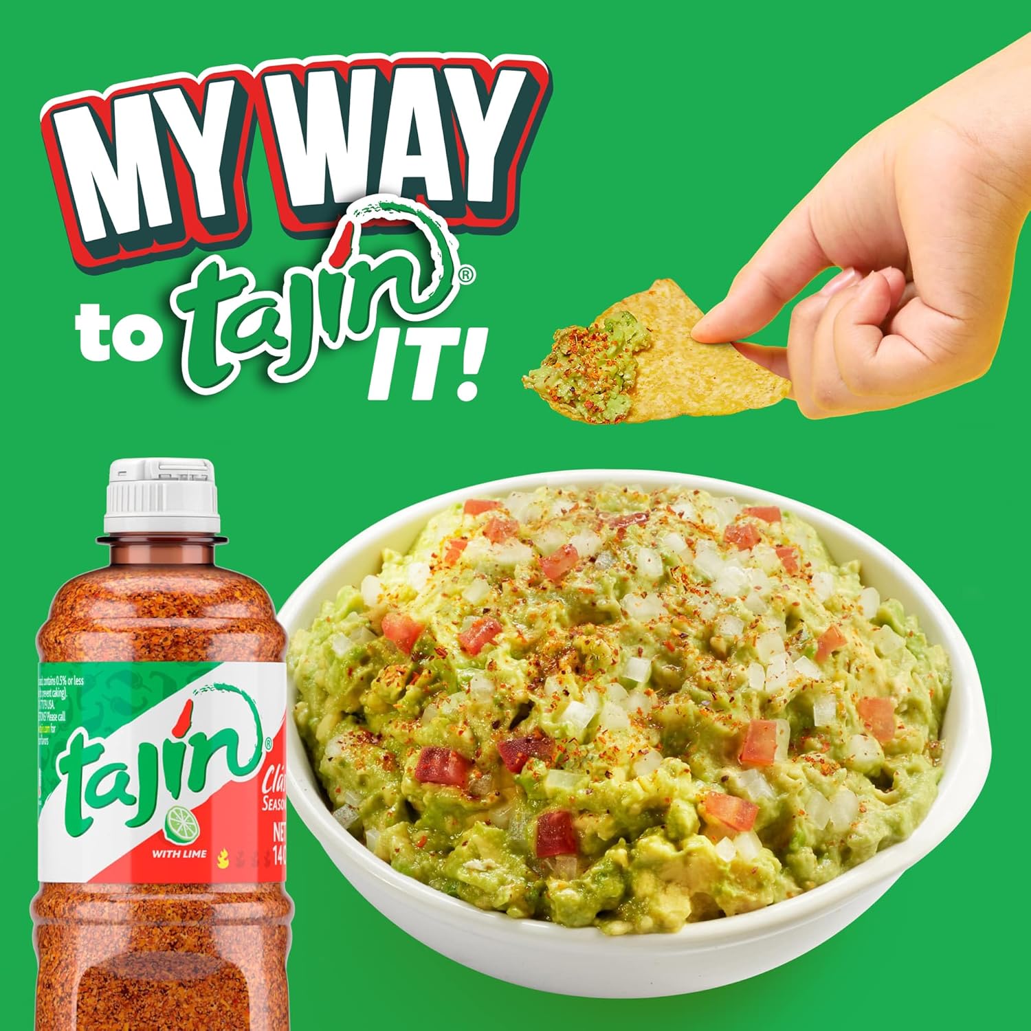 Tajin Clásico Chile Lime Seasoning – Portable Grilling Rub for Backyard BBQs and Camping Trips