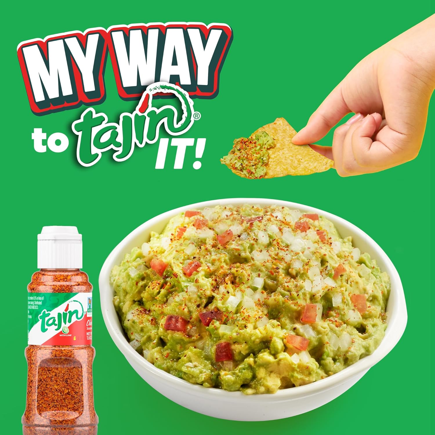 Tajín Clásico Chili Lime Seasoning – Portable Spice for Camping, Picnics, and Backyard Grilling