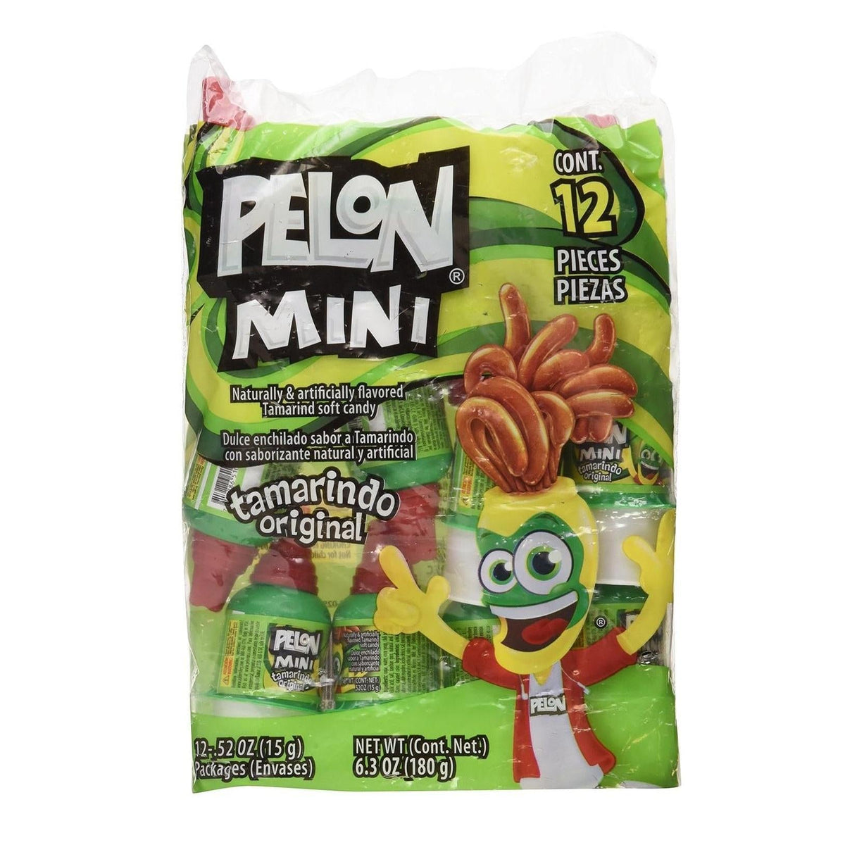 tamarind-flavored gel base blended with chili powder and citric acid for a sweet-sour-spicy profile