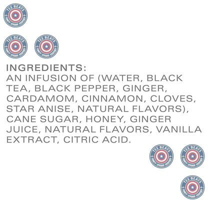 TAZO Chai Latte Concentrate – Clean Ingredient Daily Wellness Ritual for Mindful Home Sippers, 32 oz