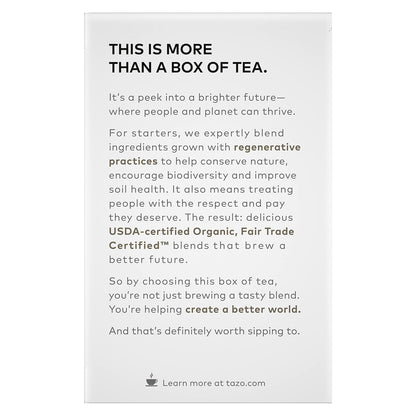 Tazo Organic Awake English Breakfast Black Tea – Simple English Breakfast Blend for Clutter-Free Pantries