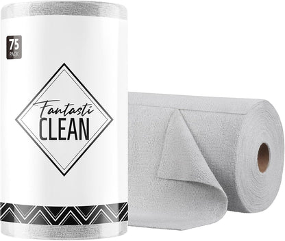 tear-away perforated roll dispenser for grab-and-go use