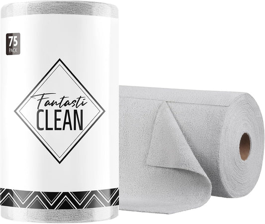 tear-away perforated roll dispenser for grab-and-go use