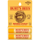 Burt's Bees Lip Balm 2-Pack – Capsule Beauty Counter Staple, Unfragranced Natural Care