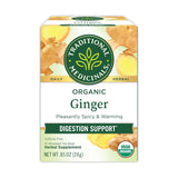 Traditional Medicinals Organic Ginger Tea – Calming Bedtime Wind-Down Ritual for Mindful Evenings