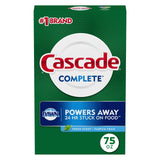 Cascade Complete Powder Dishwasher Detergent for Family Kitchens, Safe for Kids' Everyday Dishware