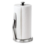 OXO Good Grips SimplyTear Paper Towel Holder Countertop – Clean-Lined Stainless Stand for Clutter-Free Countertops