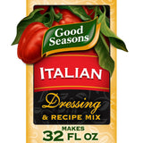 Good Seasons Italian Recipe Seasoning Mix – Fast Meal Prep Seasoning for Lunchbox Packing and Busy Schedules, 4 Packets