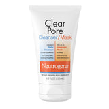 Neutrogena Clear Pore Teen Acne Cleanser & Mask – Safe, Dermatologist-Tested for Young Skin