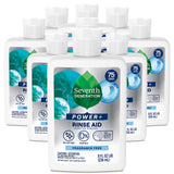 Seventh Generation Power+ Plant Derived Dishwasher Rinse Aid for Asthma Friendly Fragrance Free Home