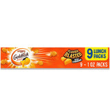 Goldfish Cheddar Cheese Crackers – Guilt-Free Crunch for Mindful Snacking, 130 Calorie 1 oz Packs, 9 Count