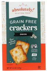 Absolutely Gluten Free Crackers – Portable Gluten Free Snack for Hiking and Camping, 12 Pack