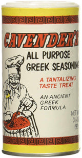 Cavender's Greek Seasoning for Family Dinners, One Shaker for Kid-Friendly Meals