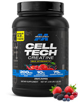 MuscleTech Cell-Tech Creatine Monohydrate Powder – Gluten-Free, HPLC-Tested Recovery Stack You Can Trust