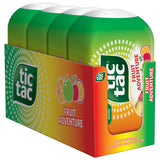 Tic Tac Fruit Adventure Mints – Safe Lunchbox Candy for Kids Ages 6 and Up, Gluten-Free 4-Pack