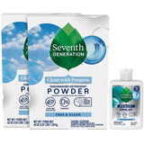 Seventh Generation Free & Clear Dishwasher Powder for Family Kitchens, Baby Bottle and Sippy Cup Safe