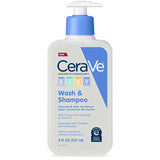 CeraVe Baby Wash & Shampoo 2-in-1 – Tear-Free Bath Time for Infants and Toddlers, Nursery and Changing Area Essential