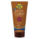 Banana Boat Summer Color Self-Tanning Lotion – Deep Dark Tinted Sunless Tanner for a Calming Nightly Skincare Ritual, 6 oz