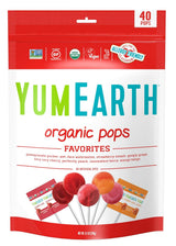 YumEarth Organic Lollipops – Allergy-Safe Trick-or-Treat Candy for Halloween, Nut and Dairy Free