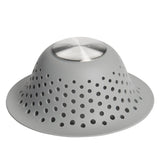 OXO Good Grips Silicone Shower & Tub Drain Protector, Stylish Bathroom Accessory for Modern Home