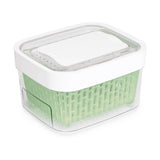 OXO Good Grips GreenSaver Produce Keeper – Large, Clean-Design Refrigerator Bin for Intentional Kitchens
