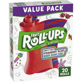 Betty Crocker Fruit Roll-Ups Variety Pack – Better-for-You Pantry Snack with Real Fruit and Vitamin C, Low Fat Gluten Free, 20 Count