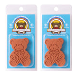 Brown Sugar Bear Original Brown Sugar Saver – Portable Clay Disc for RV Kitchens and Camping Trailers, Terracotta 2 Pack