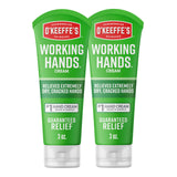 O'Keeffe's Working Hands Hand Cream – Bedtime Self-Care Ritual for Cracked, Weathered Hands