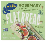 Wasa Flatbread Sesame and Sea Salt Thins – Whole Grain Mindful Snacking for Your Wellness Pantry, Guilt-Free Crunchy Bites