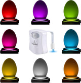 ToiLight Toilet Bowl Night Light – Funny White Elephant Christmas Gift and Holiday Stocking Stuffer for Him Her Mom Dad