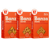 Banza Chickpea Pasta Variety Pack – Quick High-Protein Meal Prep Pasta for Busy Weeknight Schedules