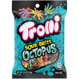 Trolli Sour Brite Octopus Gummy Candy – Fun Birthday Gift Bag Stocking Stuffer for Teens and Sour Candy Lovers