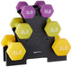 Rack with 3 Pairs (3, 5, and 8 Pound)