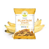 ARTISAN TROPIC Plantain Strips Sea Salt - Clean Post-Workout Snack for Gym and Recovery, 1oz Bags