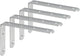 6x4 Inch (4mm-Thick) - Brushed Nickel