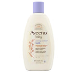 Aveeno Baby Nighttime Calming Comfort Bath & Hair Wash – Gentle Tear-Free Bedtime Cleanser for Baby's Nursery and Bath Time