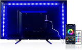 PANGTON VILLA LED Bias Light – Effortless Tool-Free TV Accent for Uncluttered Living Spaces