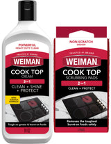 Weiman Ceramic and Glass Cooktop Cleaner – Polished Kitchen Aesthetic, Streak-Free Shine for Glass and Induction Ranges