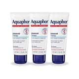 Aquaphor Healing Ointment 1.75 oz Travel Tube – Nightly Wind-Down Moisturizer for Chronic Dry Hands and Cuticles, Pack of 3