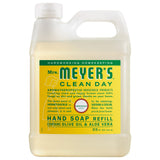 Mrs. Meyer's Clean Day Liquid Hand Soap Refill Honeysuckle 33 oz – Moisturizing Hand Wash for Mindful Self-Care and Nightly Wind-Down Rituals