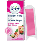 Veet Full Body Waxing Kit for Normal Skin – Self-Care Spa Night Essential for Women