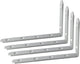 6x4 Inch - Brushed Nickel
