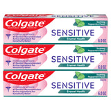 Colgate Sensitive Enamel Health Toothpaste – Soothing Peppermint Oral Care Ritual for Sensitive Teeth, 3 Pack 6 oz