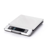 OXO Good Grips Stainless Steel Kitchen Scale - Clean Countertop Design for Clutter-Free Modern Kitchens