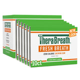 TheraBreath Fresh Breath Chewing Gum with Zinc – Citrus Mint Focus Companion for Home Office and Back-to-Back Zoom Meetings