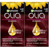 Garnier Olia Ammonia-Free Hair Dye – Gentle, Non-Toxic Color Safe for Home & Family