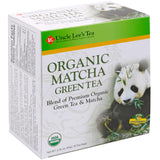 Uncle Lee's Organic Matcha Green Tea Bags – Smooth Focus Drink for Home Office and Remote Workdays