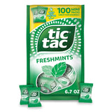 Tic Tac Freshmints Bulk 100 Mini Packs – Office Reception Desk Mint Bowl and Conference Room Refresh Supply